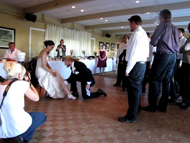 The Wedding Garter Tradition